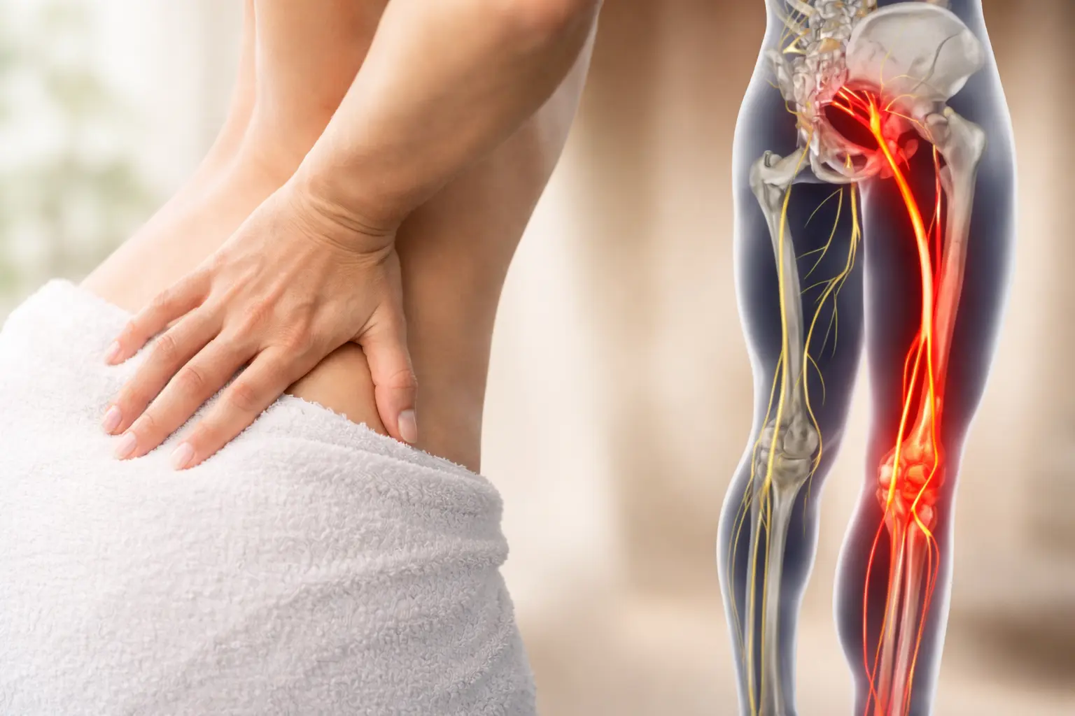 Tratamiento para nervio ciático con MTCh